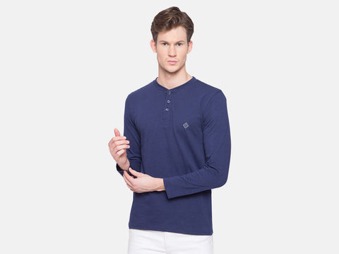 Easy 24X7 Cotton Slub Henley